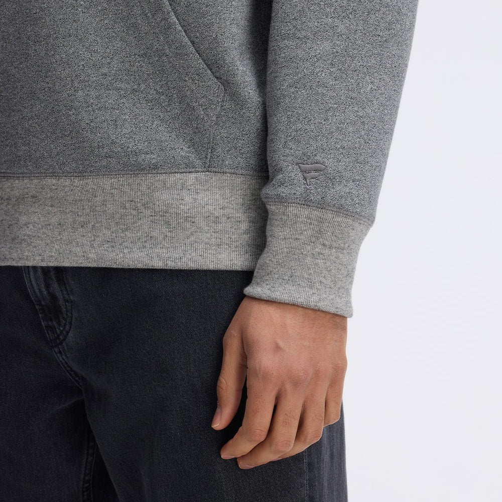 San Francisco 49ers IconicFleece Pocket Sweatshirt - Athletic Heather Gray - Fanatics