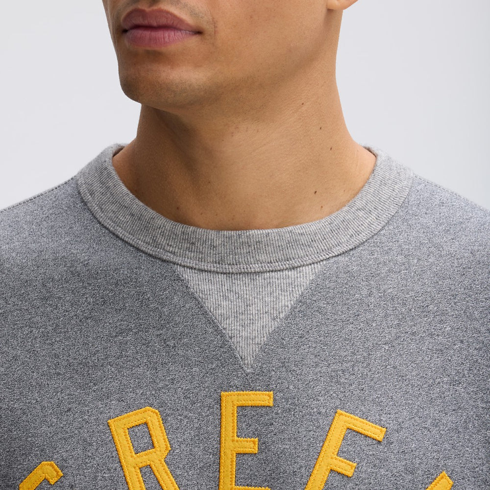 Green Bay Packers IconicFleece Pocket Sweatshirt - Athletic Heather Gray - Fanatics