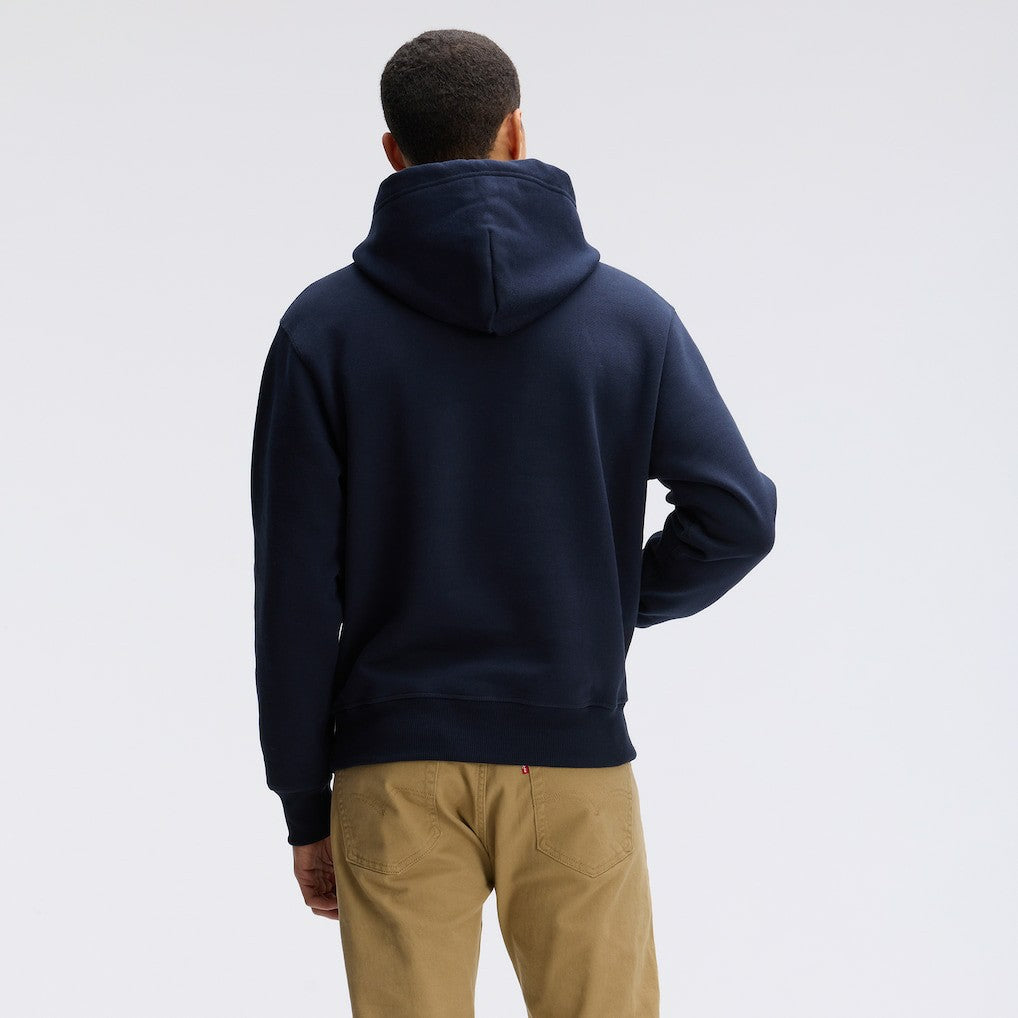 Dallas Cowboys IconicFleece Flocked Hoodie - Navy - Fanatics