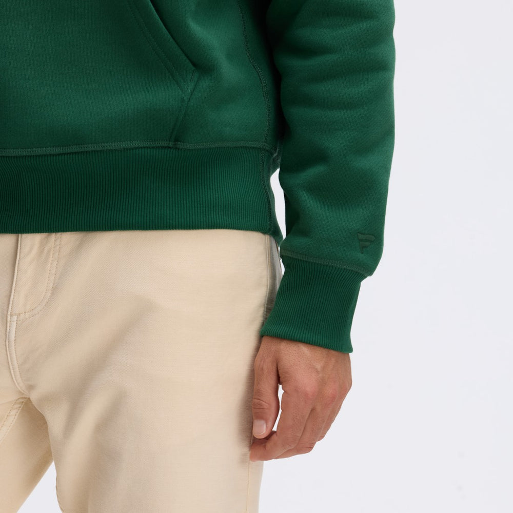 Green Bay Packers IconicFleece Flocked Hoodie - Green - Fanatics