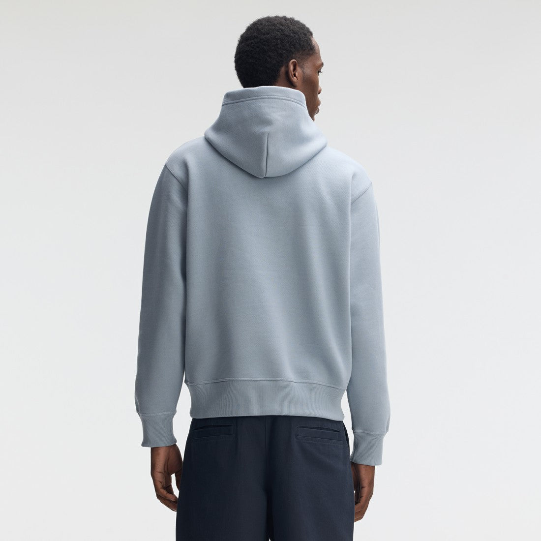 Detroit Lions IconicFleece Flocked Hoodie - Light Blue - Fanatics