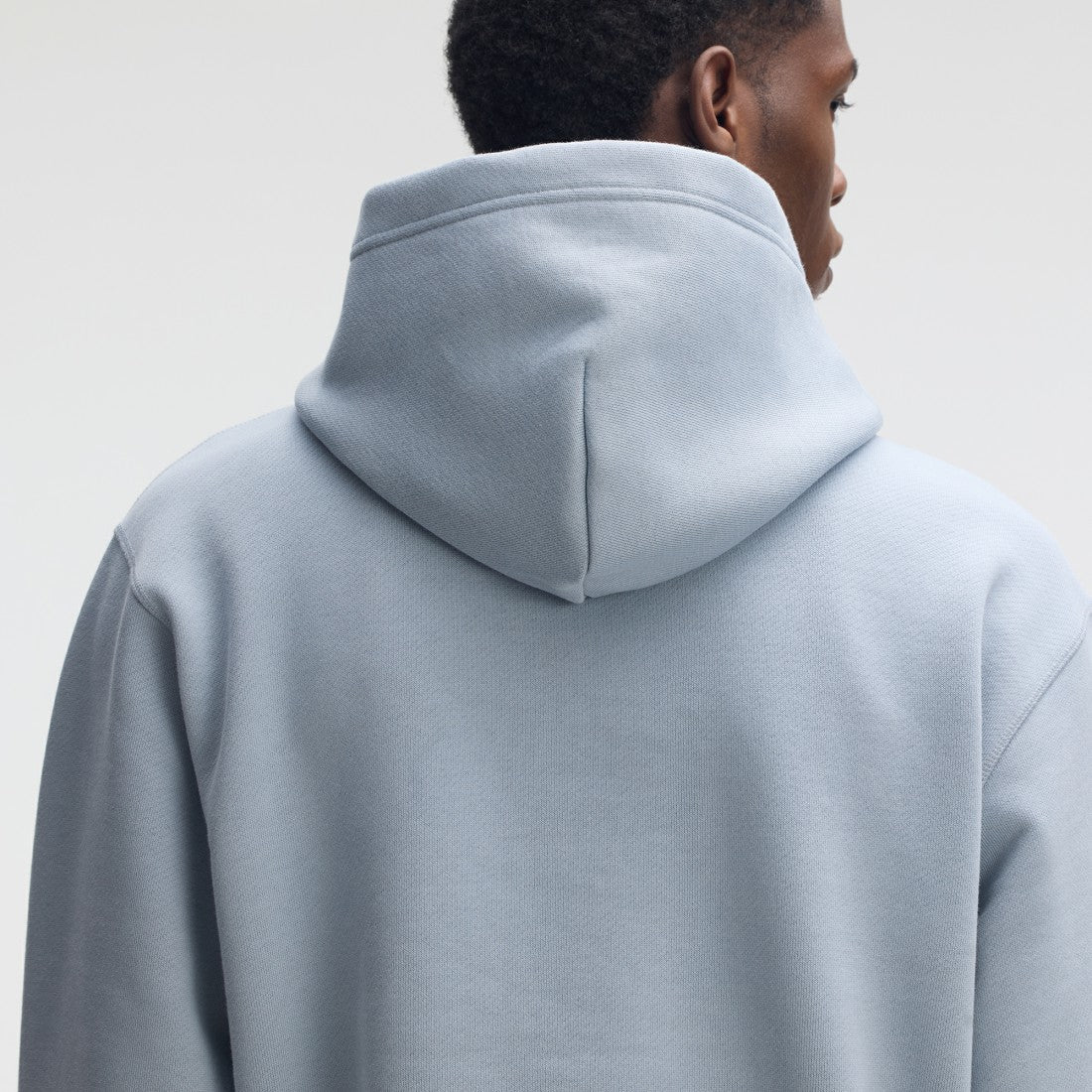 Detroit Lions IconicFleece Flocked Hoodie - Light Blue - Fanatics