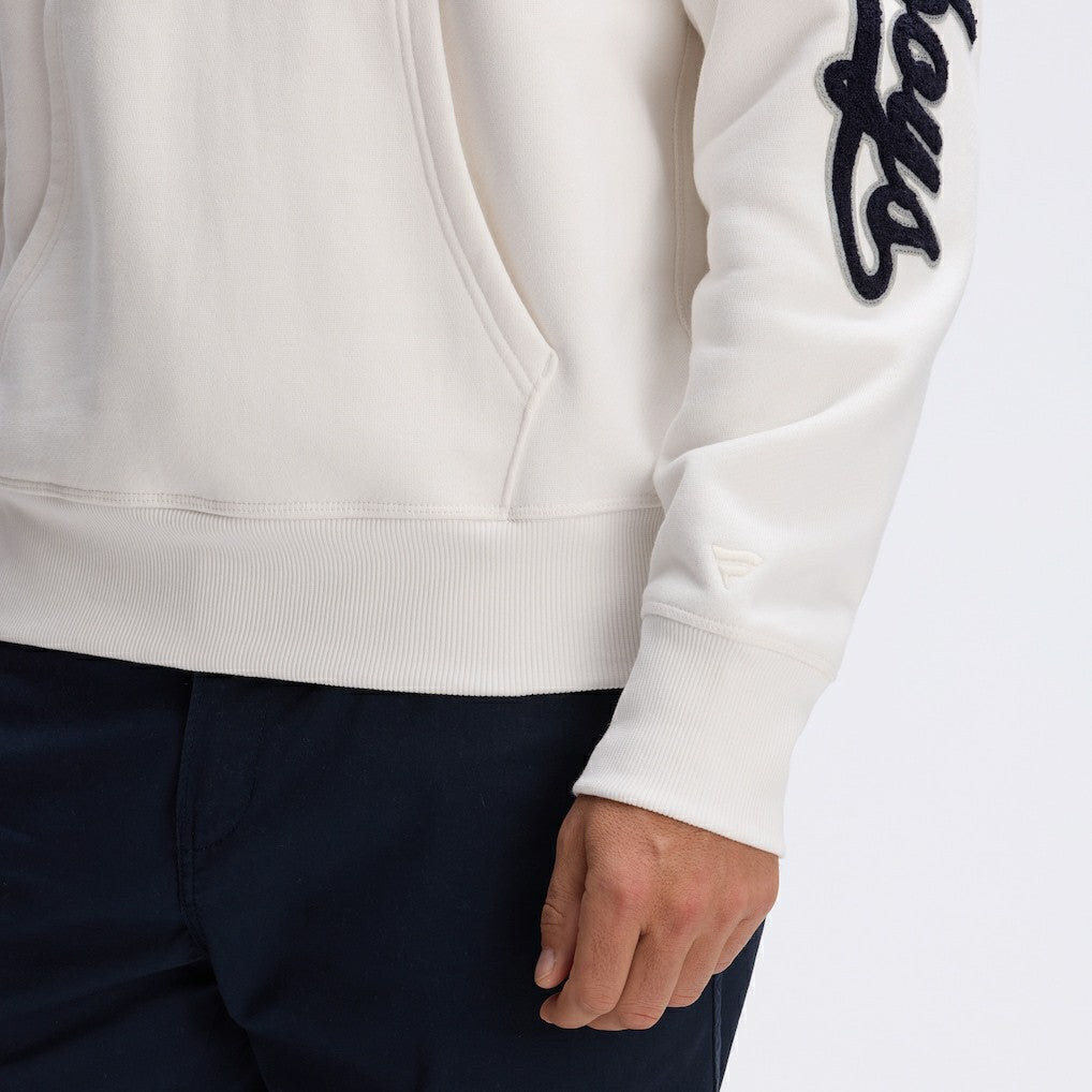 Dallas Cowboys IconicFleece Letterman Hoodie - Oatmeal - Fanatics