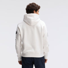 Dallas Cowboys IconicFleece Letterman Hoodie - Oatmeal - Fanatics