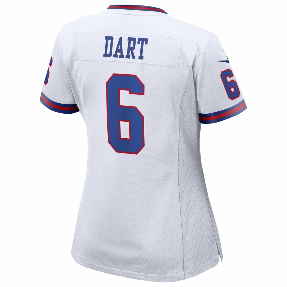Jaxson Dart New York Giants Women's Alternate Vintage White Game Jersey - White - Nike