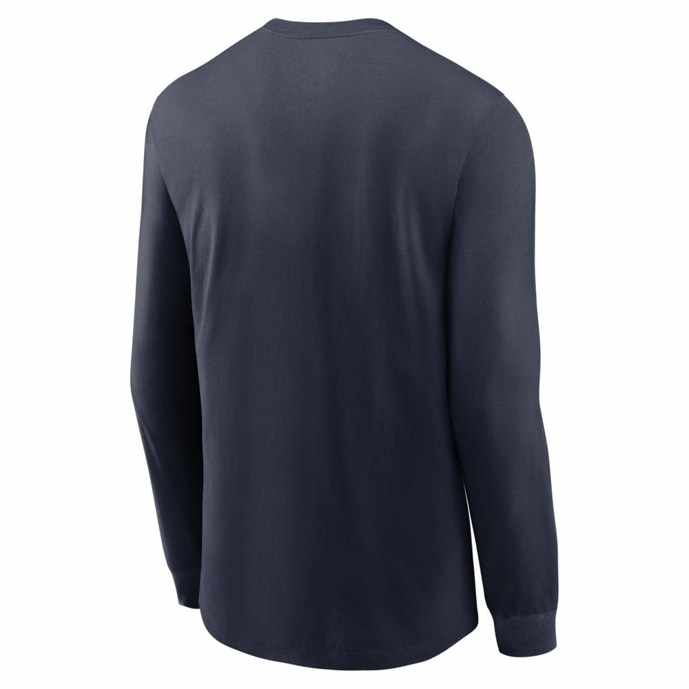 Chicago Bears 2025 NFC North Division Champions Locker Room Trophy Collection Long Sleeve T-Shirt - Navy - Nike