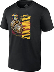 Fanatics Denver Nuggets 2023 NBA Finals Champions Slam Bling Ring T-Shirt Black