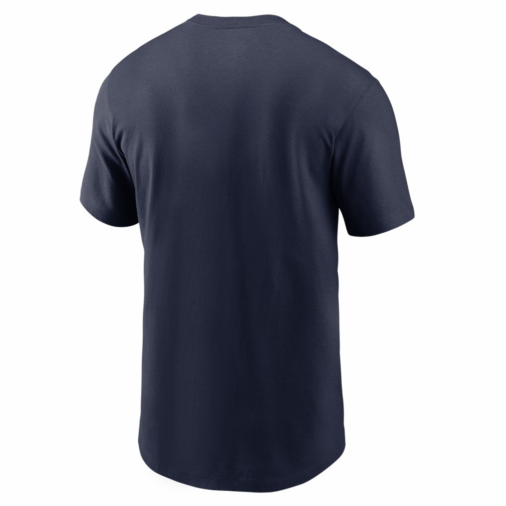 New England Patriots 2025 AFC Champions Glory Shield T-Shirt - Navy - Nike