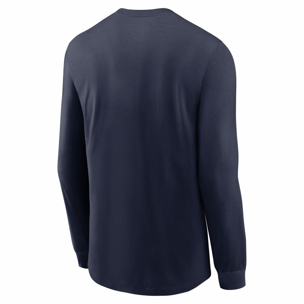New England Patriots 2025 AFC Champions Team Nation Long Sleeve T-Shirt - Navy - Nike