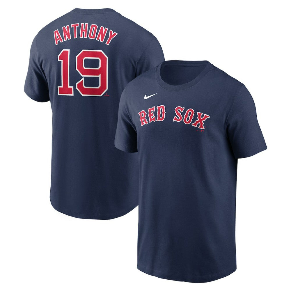Roman Anthony Boston Red Sox Nike  Fuse Name & Number T-Shirt Near Me