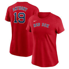 Roman Anthony Boston Red Sox Nike Women's Cooperstown Collection Fuse Name & Number T-Shirt Discount