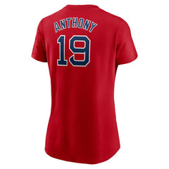 Roman Anthony Boston Red Sox Nike Women's Cooperstown Collection Fuse Name & Number T-Shirt Discount