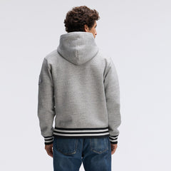 Dallas Cowboys IconicFleece Tipped Hoodie - Heather Gray - Fanatics