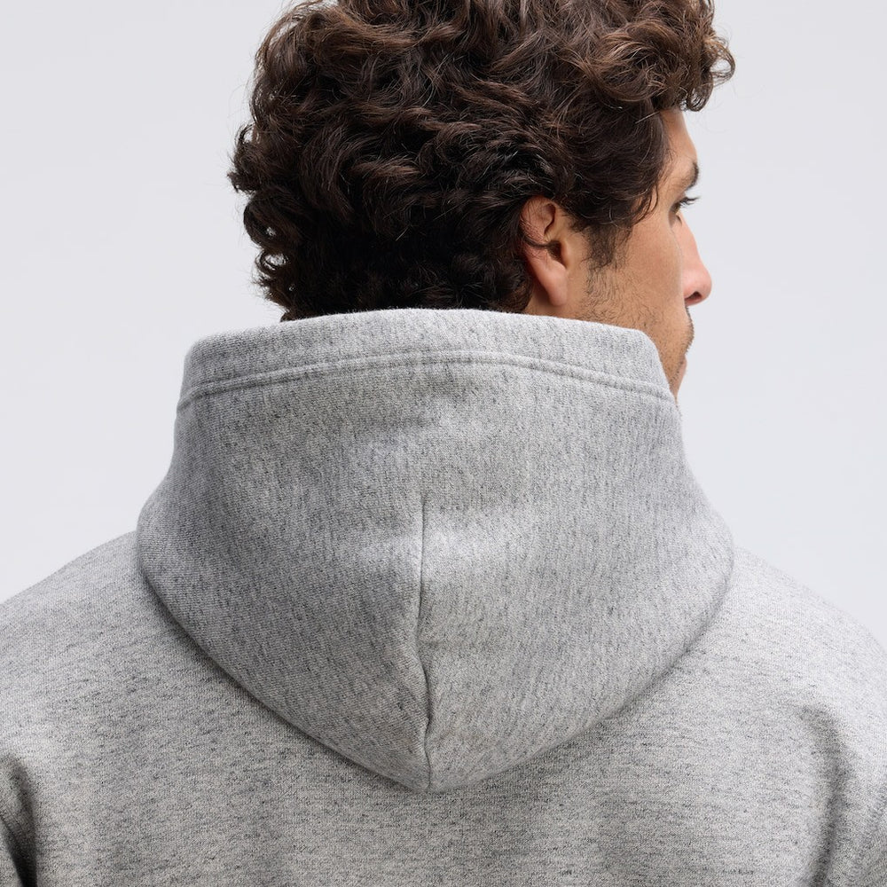Dallas Cowboys IconicFleece Tipped Hoodie - Heather Gray - Fanatics