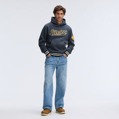 Pittsburgh Steelers IconicFleece Tipped Hoodie - Charcoal - Fanatics