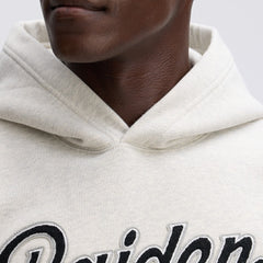 Las Vegas Raiders IconicFleece Tipped Hoodie - Oatmeal - Fanatics