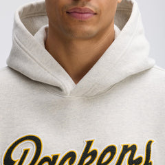 Green Bay Packers IconicFleece Tipped Hoodie - Oatmeal - Fanatics