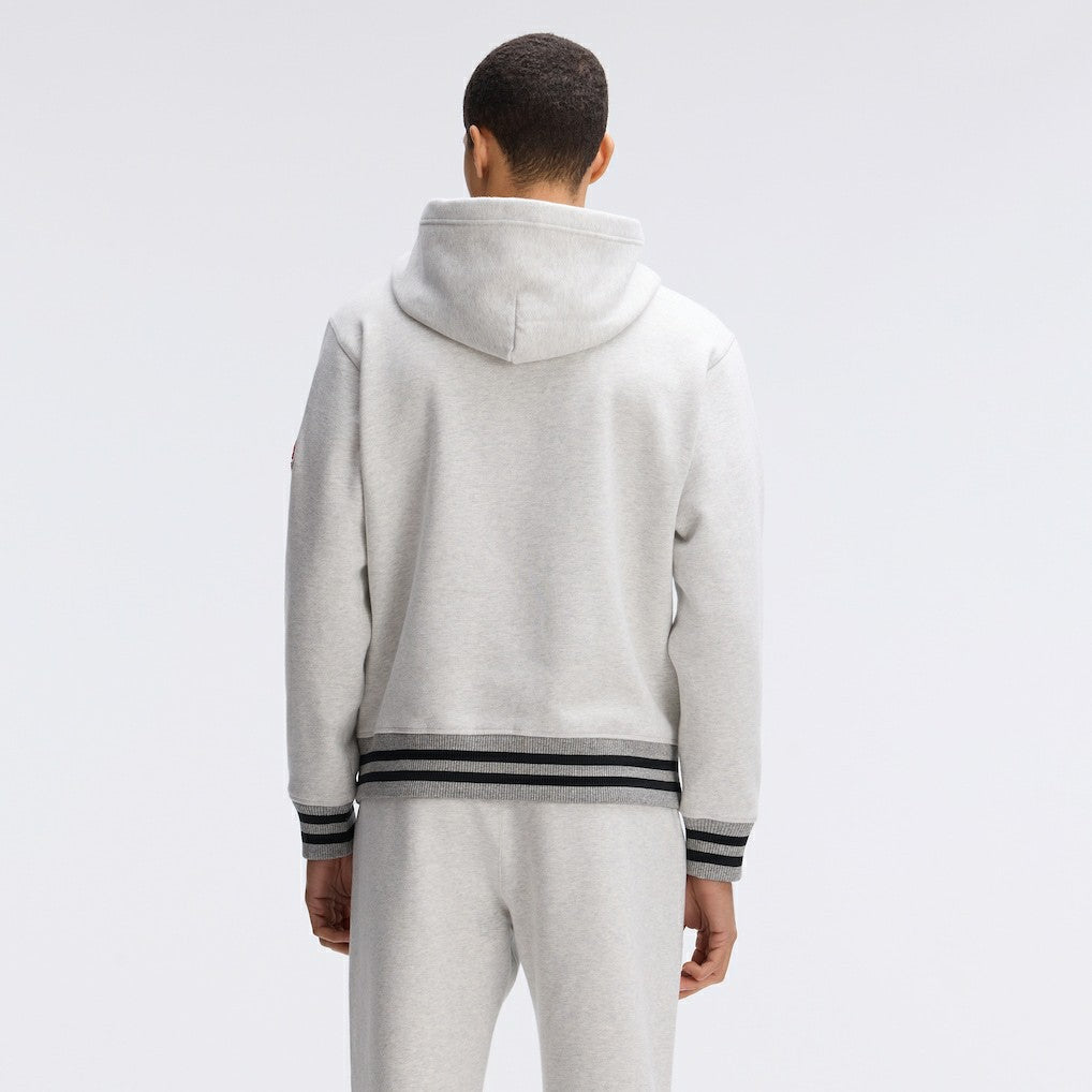 Buffalo Bills IconicFleece Tipped Hoodie - Heather Gray - Fanatics