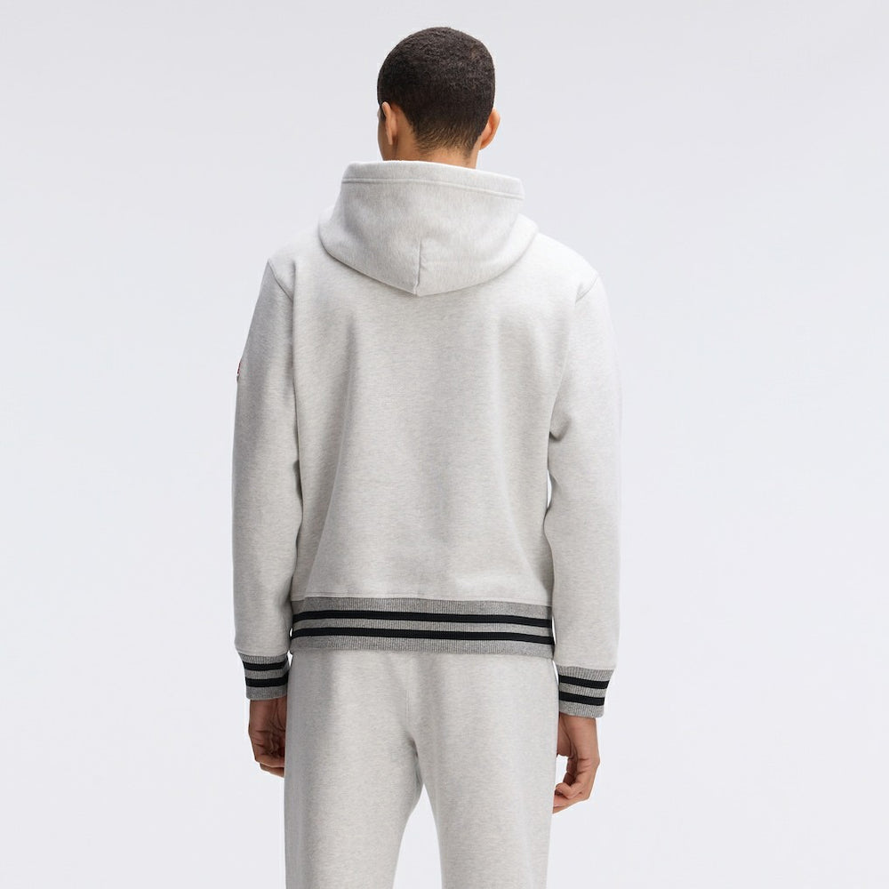 Buffalo Bills IconicFleece Tipped Hoodie - Heather Gray - Fanatics