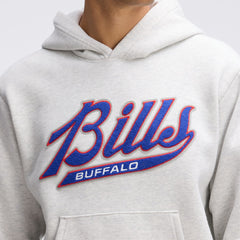 Buffalo Bills IconicFleece Tipped Hoodie - Heather Gray - Fanatics