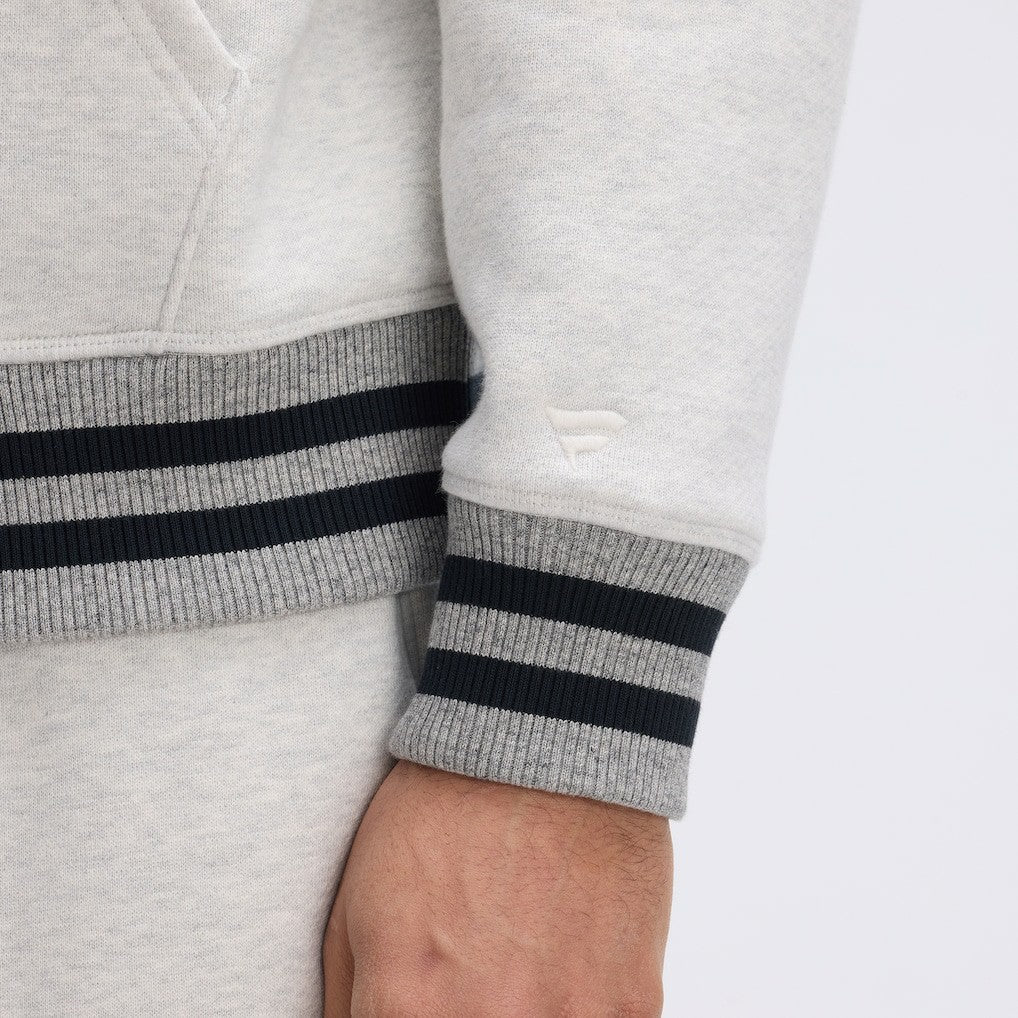 Buffalo Bills IconicFleece Tipped Hoodie - Heather Gray - Fanatics