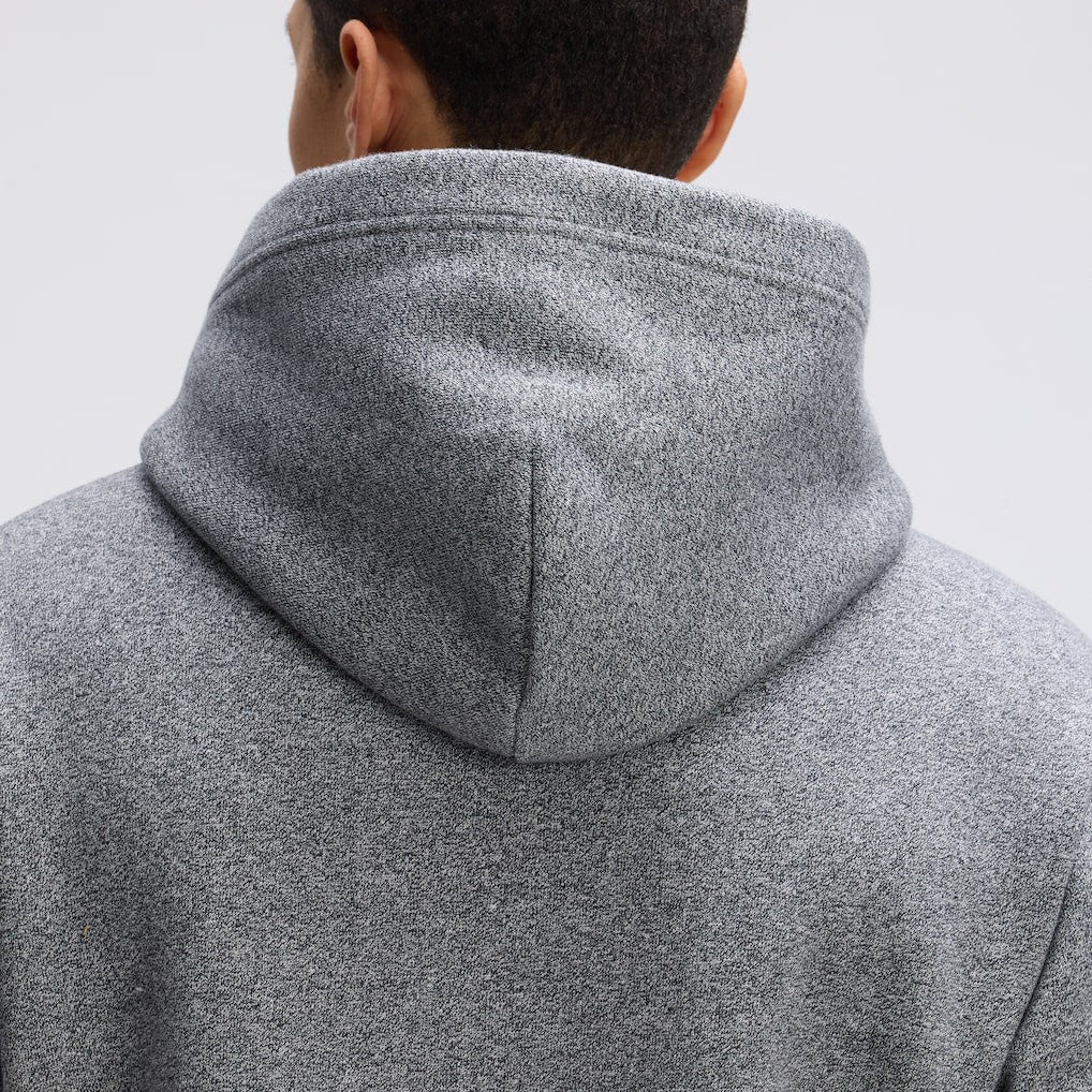 Chicago Bears IconicFleece Tipped Hoodie - Athletic Heather Gray - Fanatics
