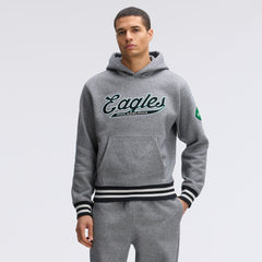 Philadelphia Eagles IconicFleece Tipped Hoodie - Athletic Heather Gray - Fanatics