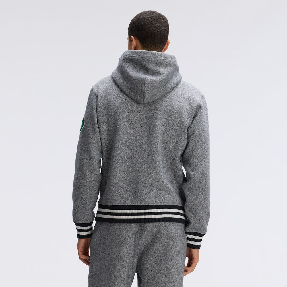 Philadelphia Eagles IconicFleece Tipped Hoodie - Athletic Heather Gray - Fanatics