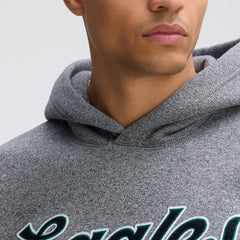 Philadelphia Eagles IconicFleece Tipped Hoodie - Athletic Heather Gray - Fanatics