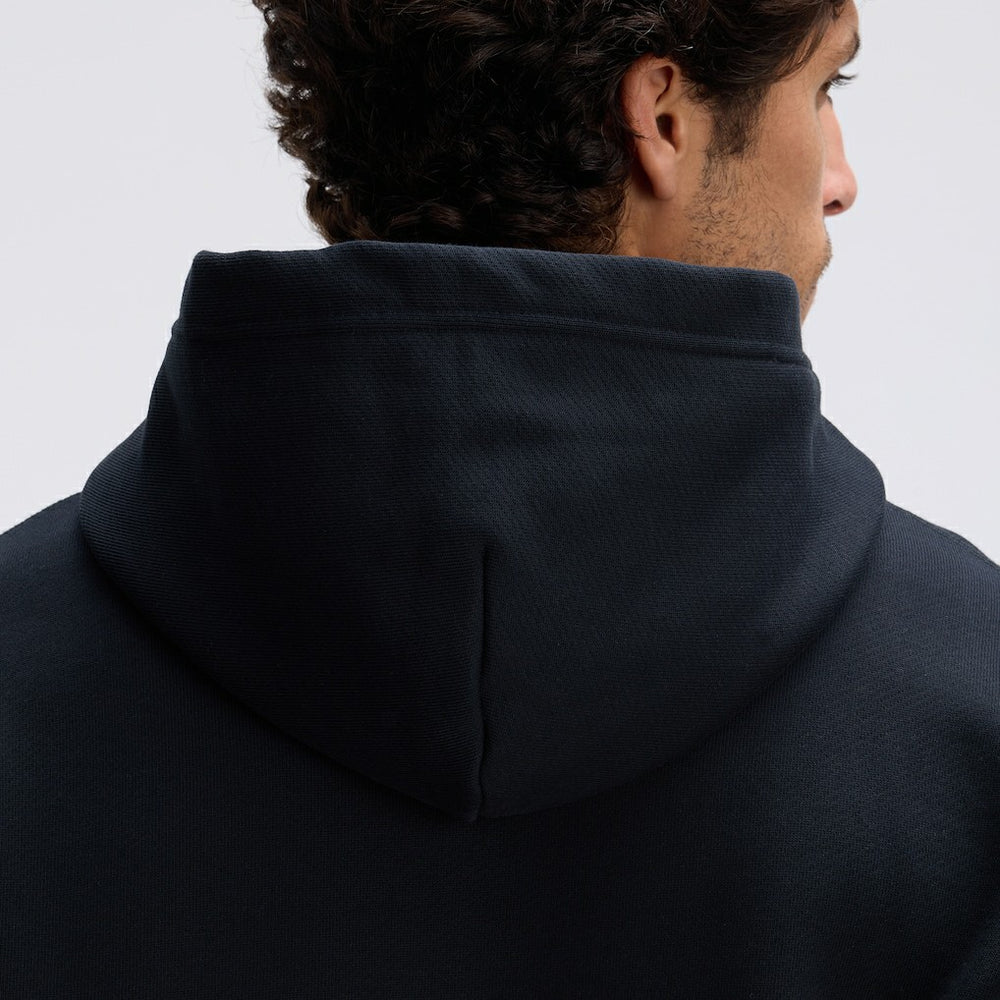 Baltimore Ravens IconicFleece Flocked Hoodie - Black - Fanatics