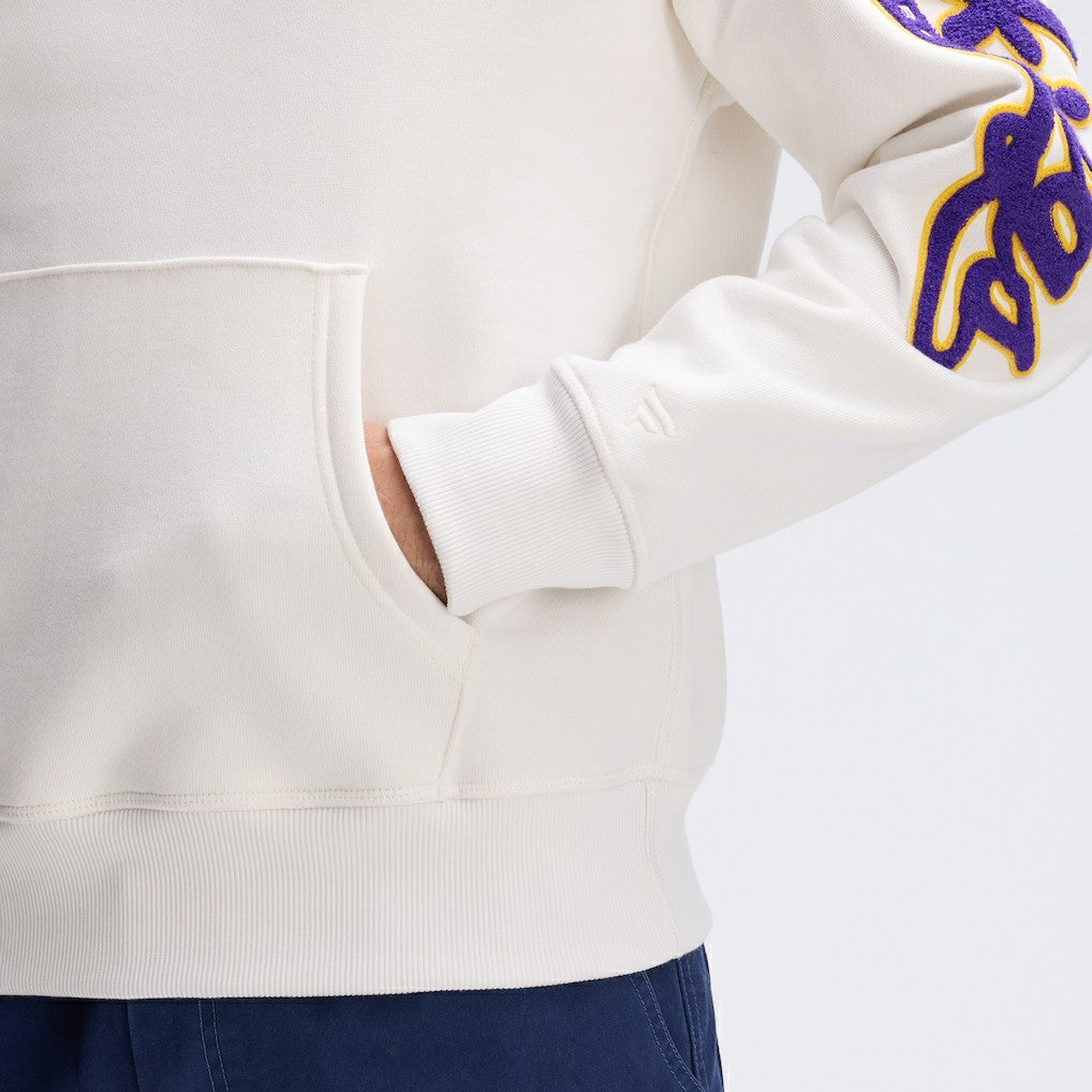 Minnesota Vikings IconicFleece Letterman Hoodie - Oatmeal - Fanatics