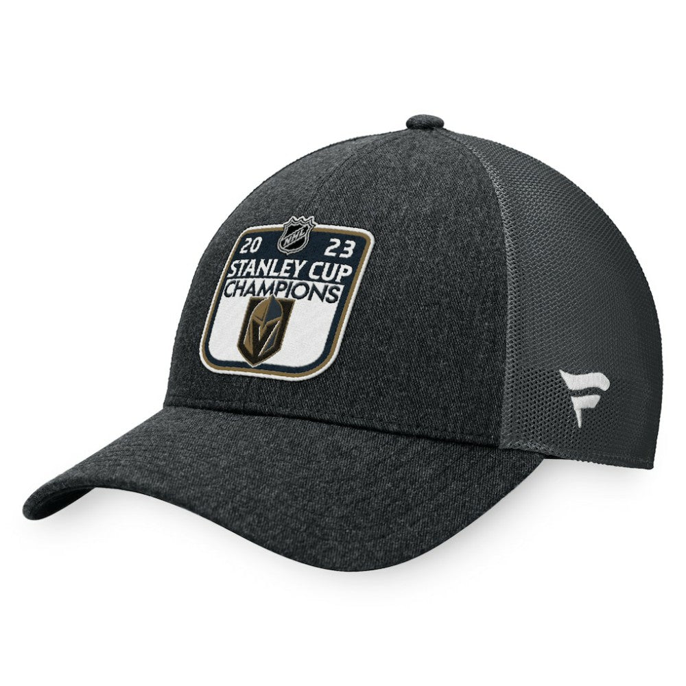Vegas Golden Knights Fanatics 2023 Stanley Cup Champions Locker Room Adjustable Hat - Charcoal | Fanatics Clearance
