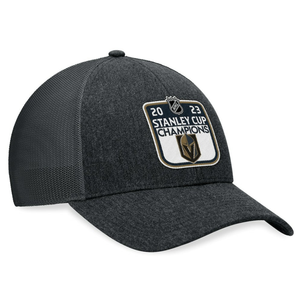 Vegas Golden Knights Fanatics 2023 Stanley Cup Champions Locker Room Adjustable Hat - Charcoal | Fanatics Clearance