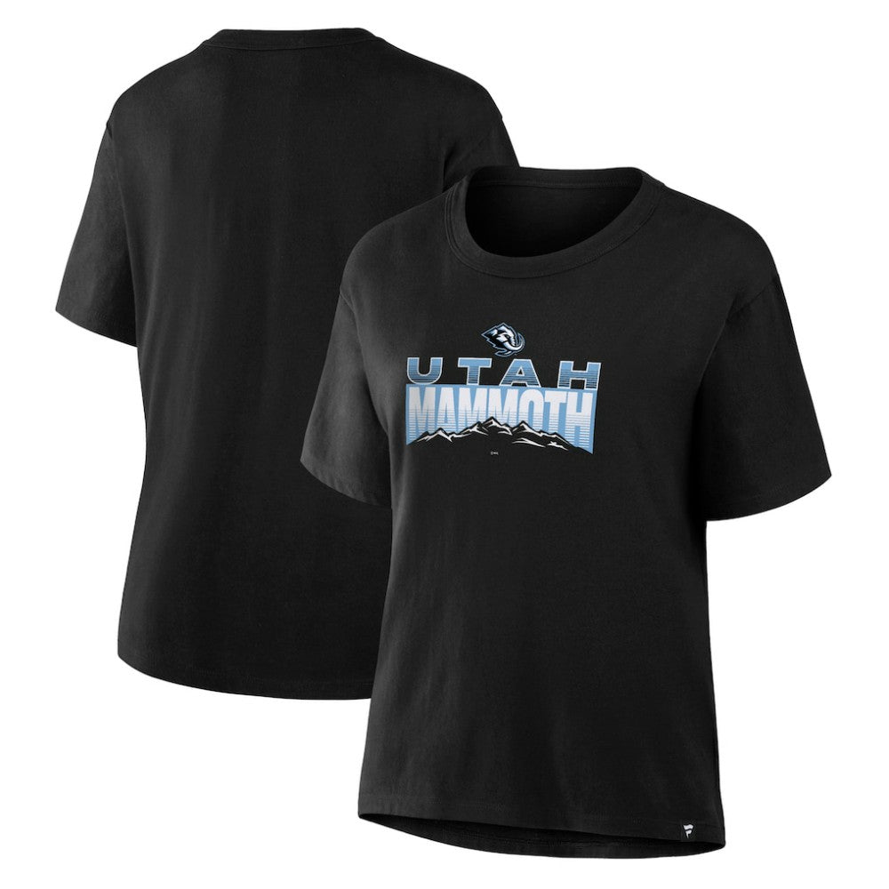 Utah Mammoth Fanatics Women's Legacy T-Shirt - Black | Fanatics Clearance