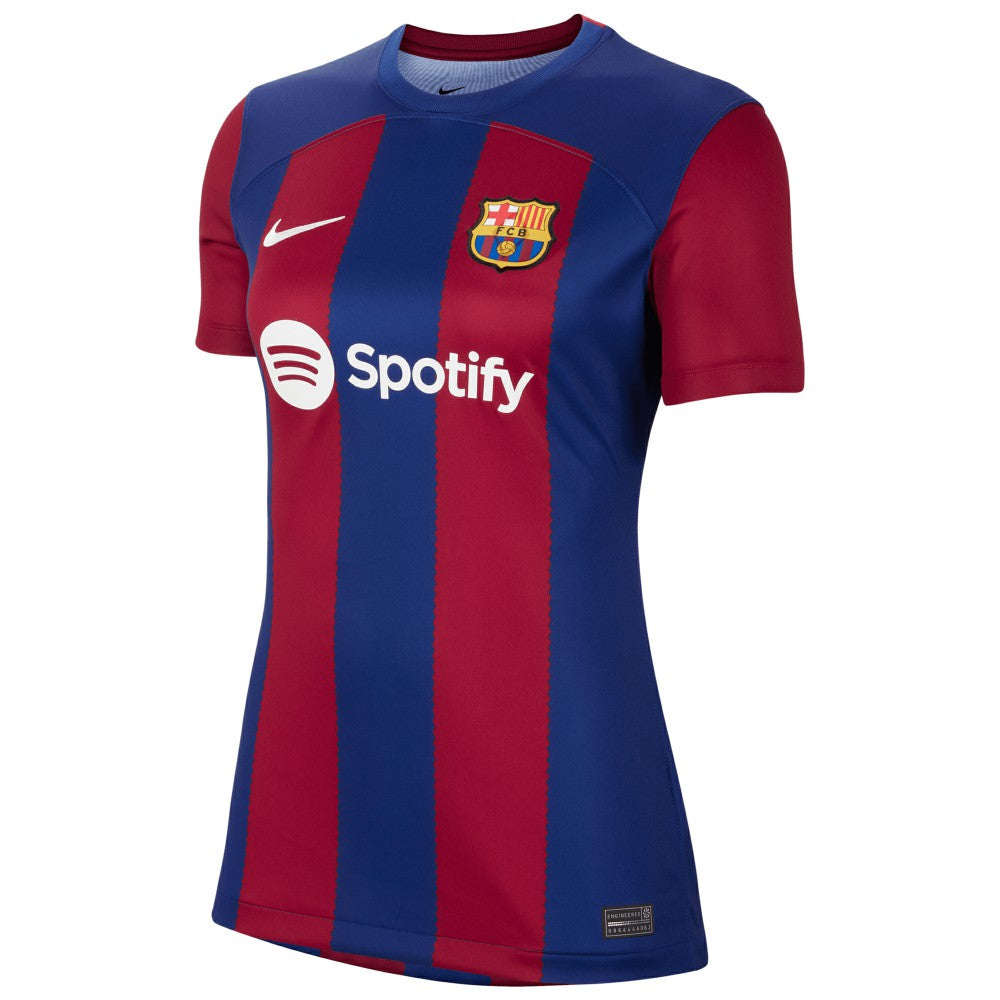 Nike - Pedri Barcelona Women's 2023/24 Home Replica Jersey - Royal