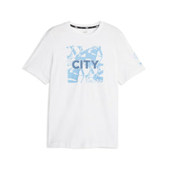 Puma - Manchester City FtblCore Graphic T-Shirt - White