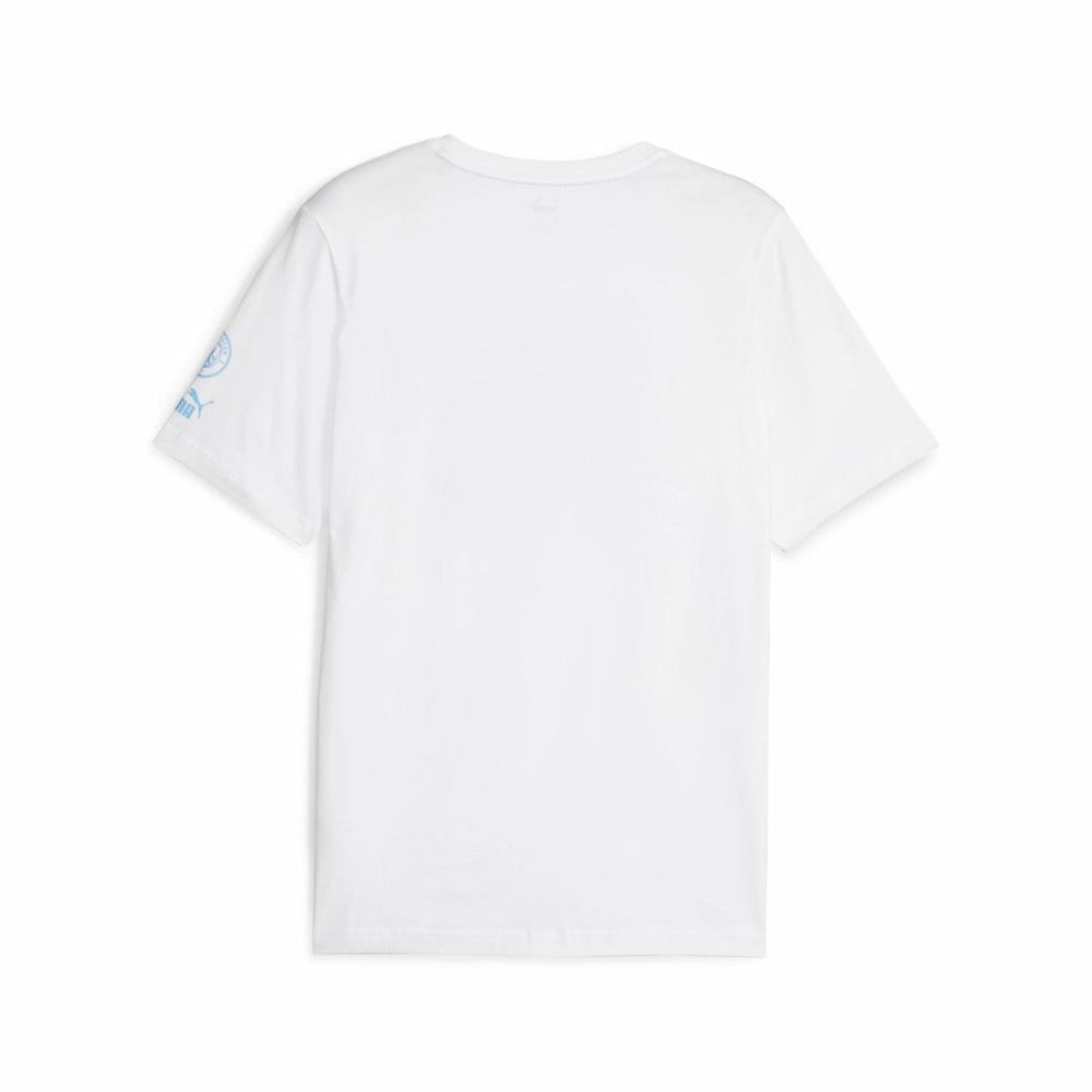 Puma - Manchester City FtblCore Graphic T-Shirt - White