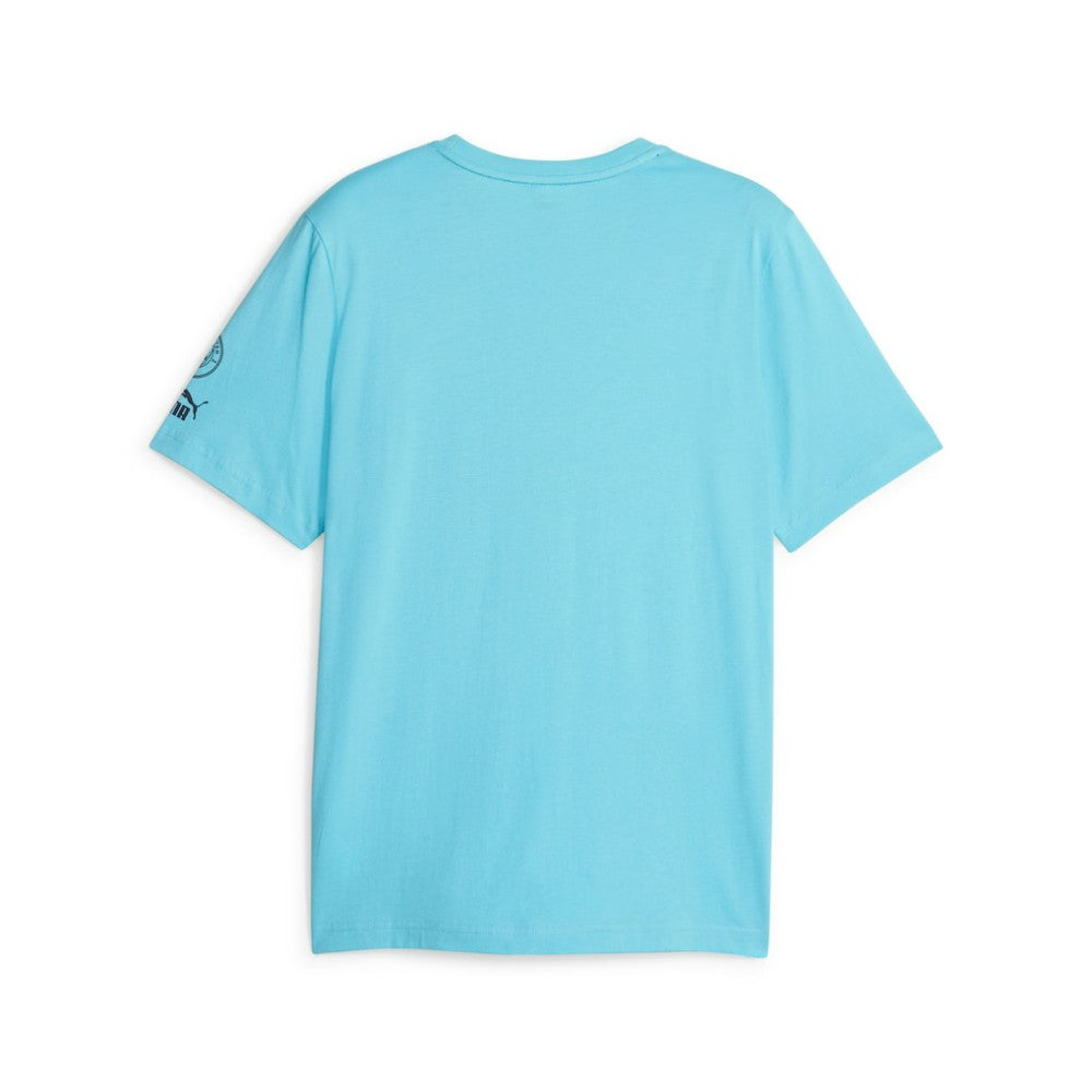 Puma - Manchester City FtblCore Graphic T-Shirt - Sky Blue