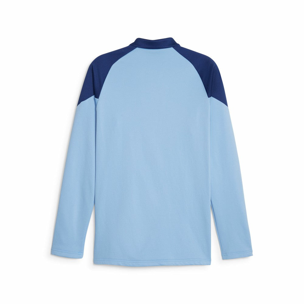 Puma - Chivas 2023/24 Quarter-Zip Fleece Top - Light Blue