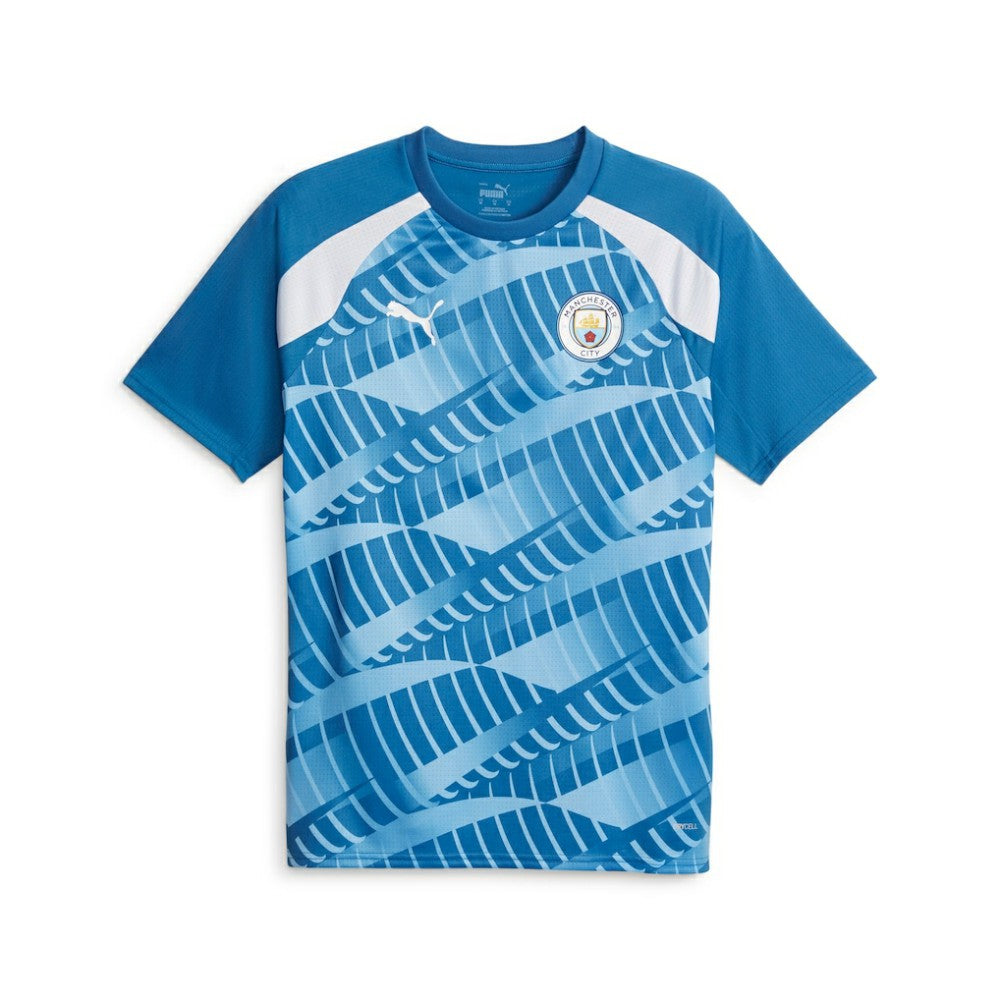 Puma - Manchester City 2023/24 Pre-Match Jersey - Blue