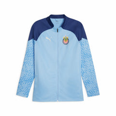 Puma - Chivas 2023/24 Full-Zip Training Top - Light Blue