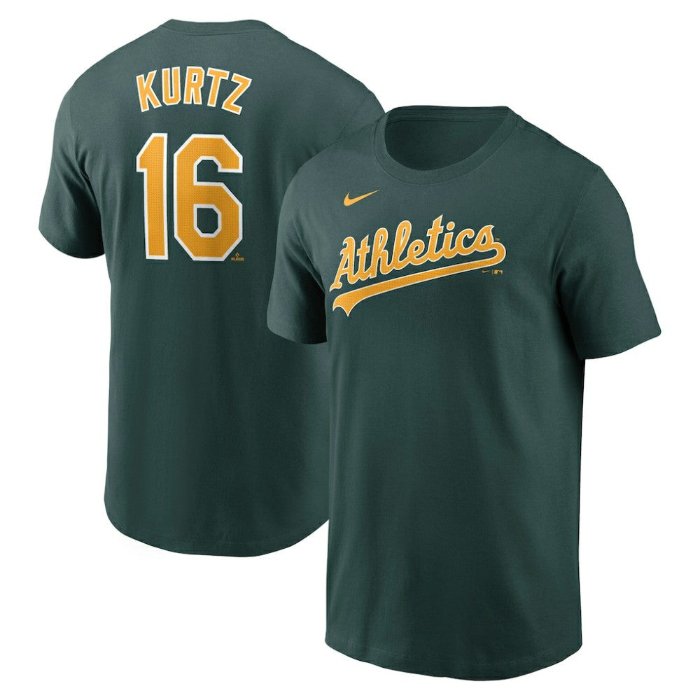 Nick Kurtz Athletics Nike Fuse Name & Number T-Shirt Sale
