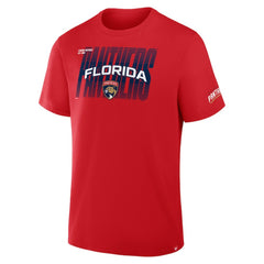Florida Panthers Fanatics Team Vision Legacy T-Shirt - Red | Fanatics Lifestyle