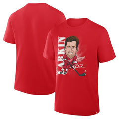 Dylan Larkin Detroit Red Wings Fanatics Caricature Player T-Shirt - Red | Fanatics Clearance