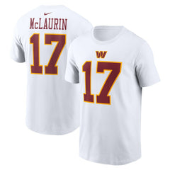 Terry McLaurin Washington Commanders Super Bowl Era Name & Number T-Shirt - White - Nike