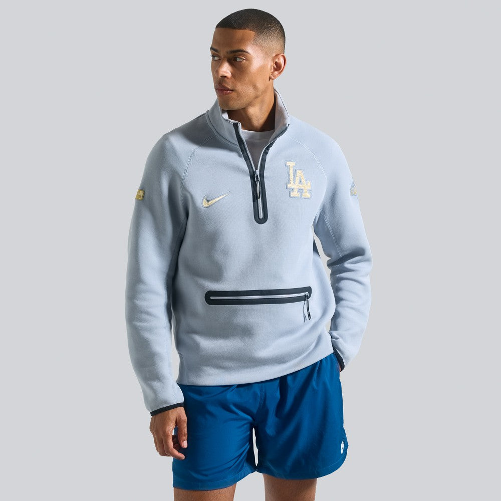 Los Angeles Dodgers Nike 2026 Gold Collection Tech Fleece Half-Zip Pullover Sale