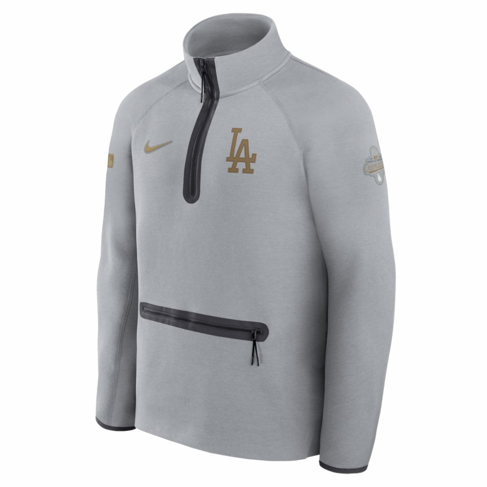 Los Angeles Dodgers Nike 2026 Gold Collection Tech Fleece Half-Zip Pullover Sale