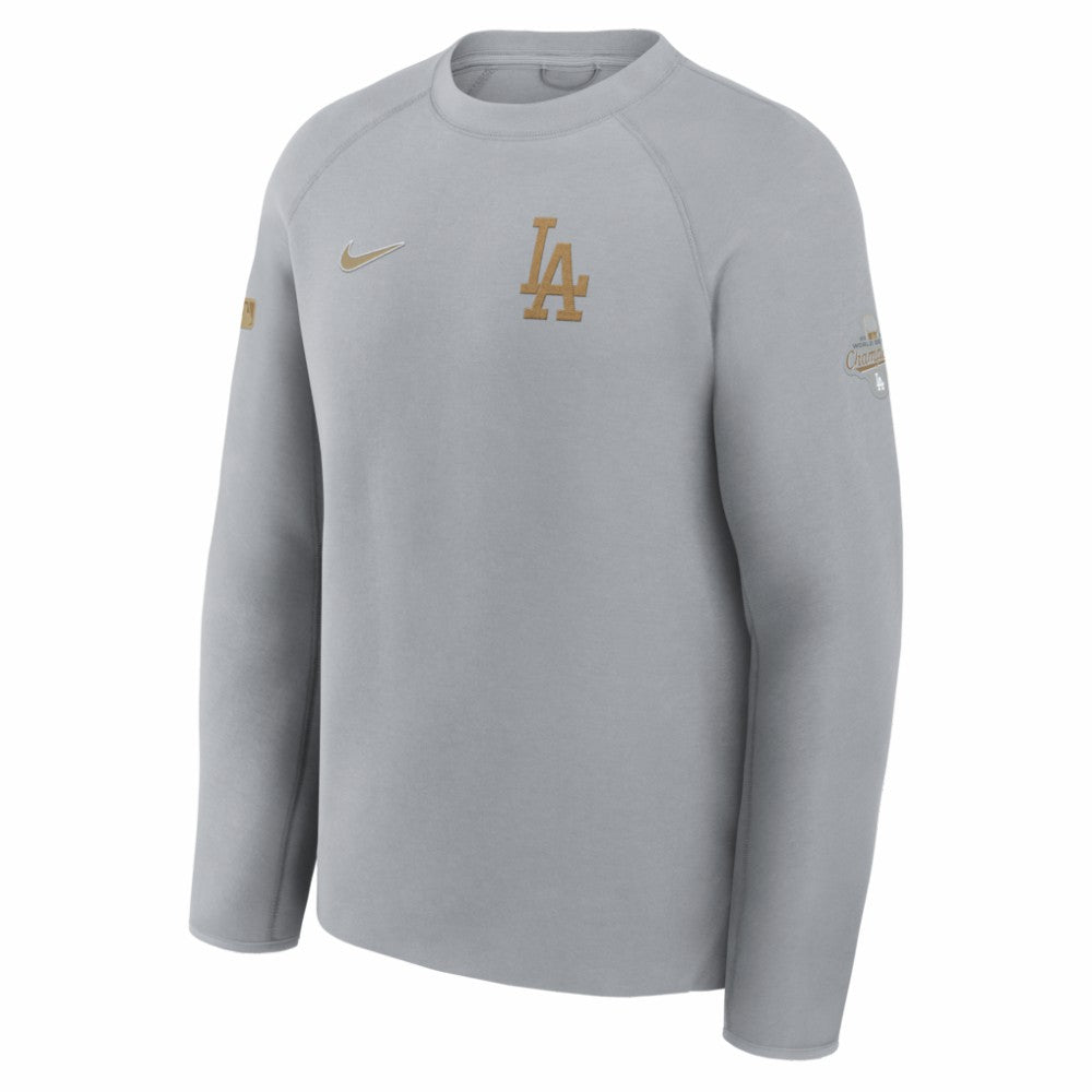 Los Angeles Dodgers Nike 2026 Gold Collection Tech Fleece Sweatshirt Outlet