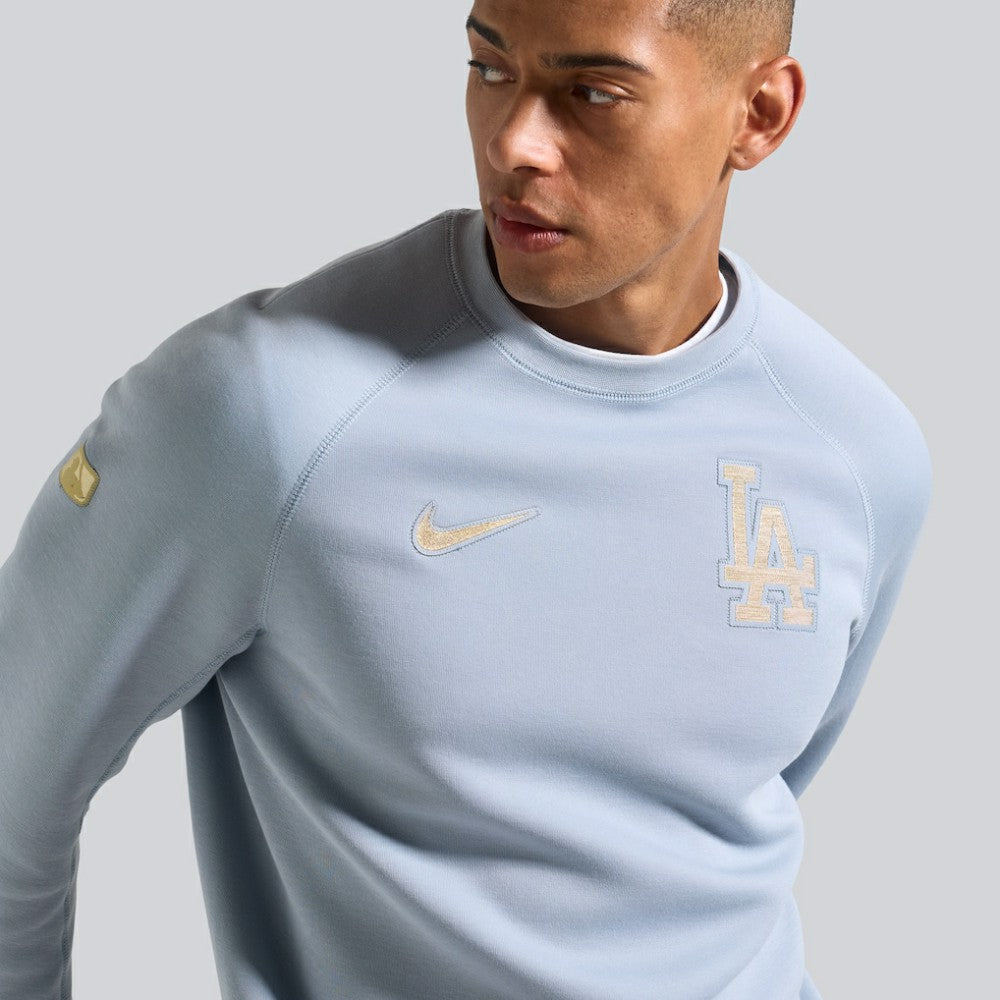 Los Angeles Dodgers Nike 2026 Gold Collection Tech Fleece Sweatshirt Outlet