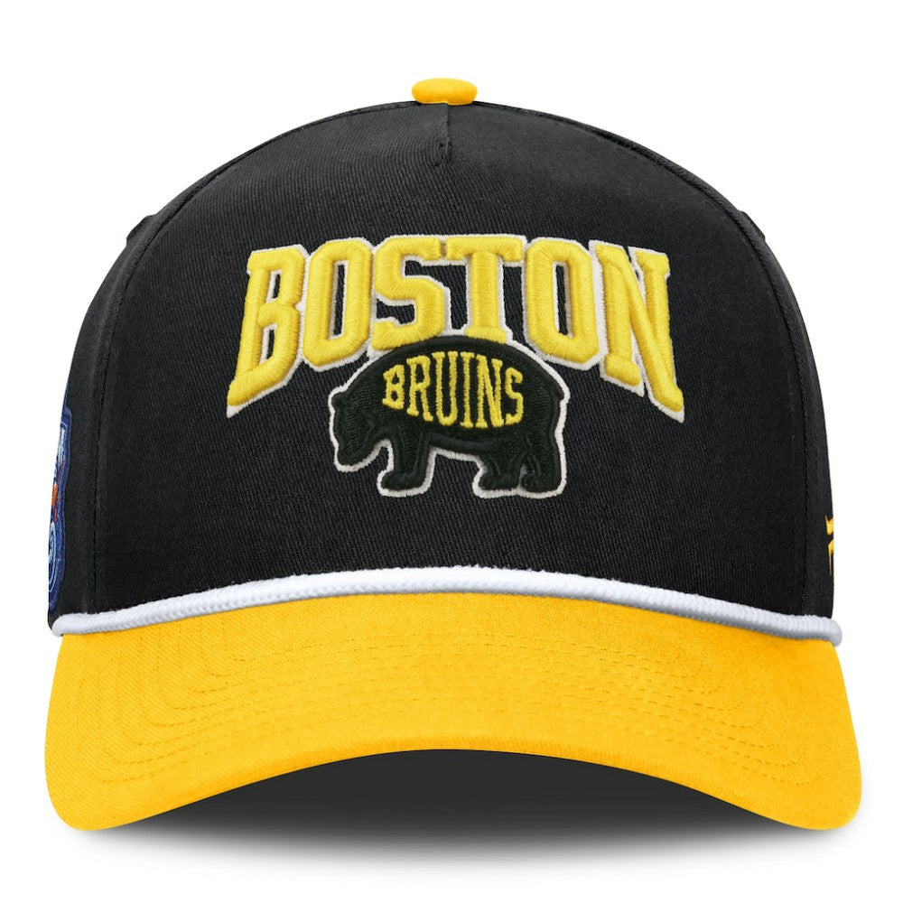Boston Bruins Fanatics 2026 NHL Stadium Series Authentic Pro A-Frame Adjustable Hat - Black | Fanatics discount